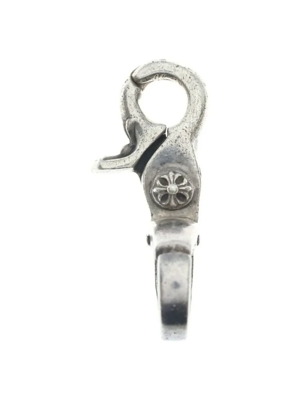 Chrome Hearts Quick Clip Cross Ball Silver Necklace